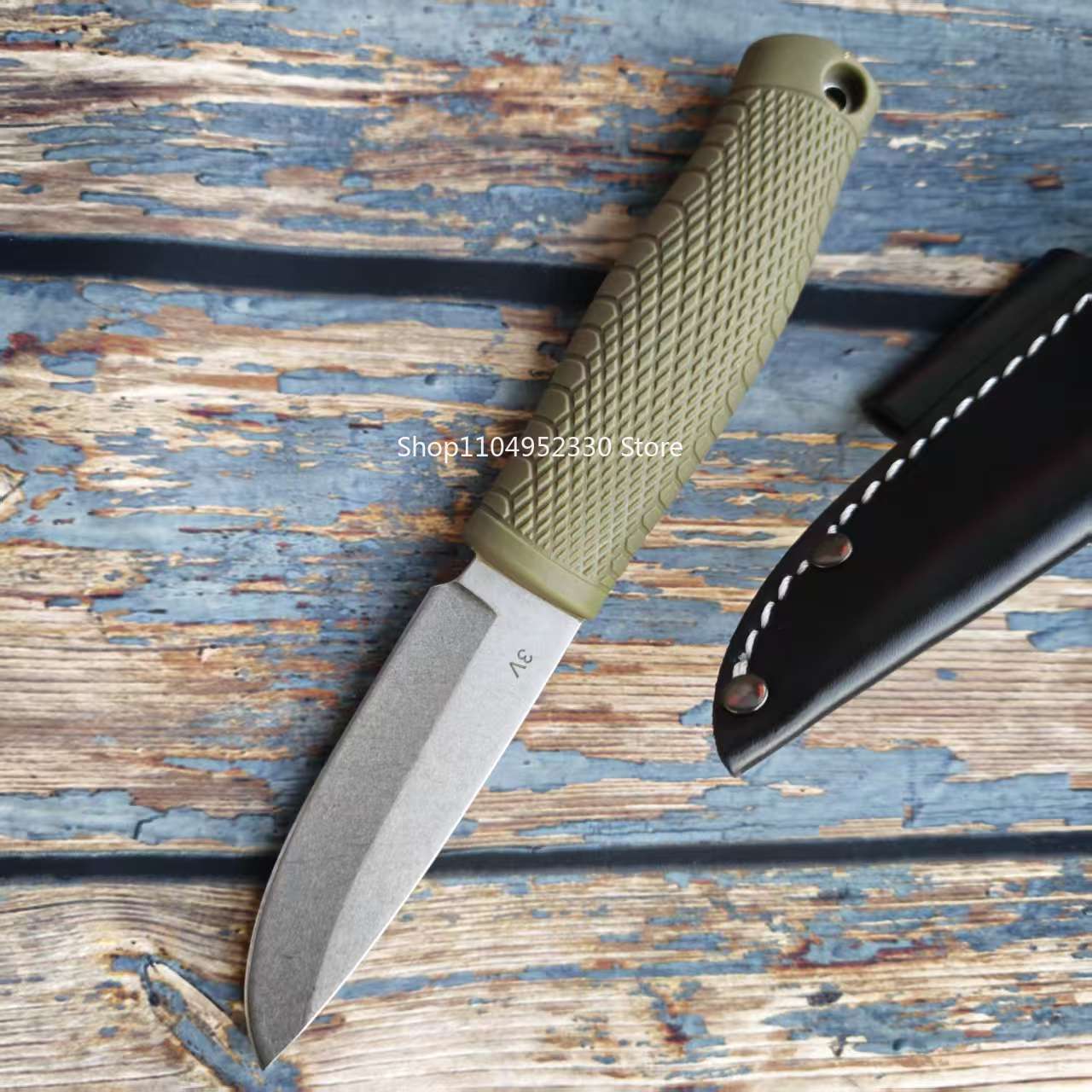 Survival Knife Full Tang - BM200 Puukko Yüksek Sertlikte Sabit Namlulu
