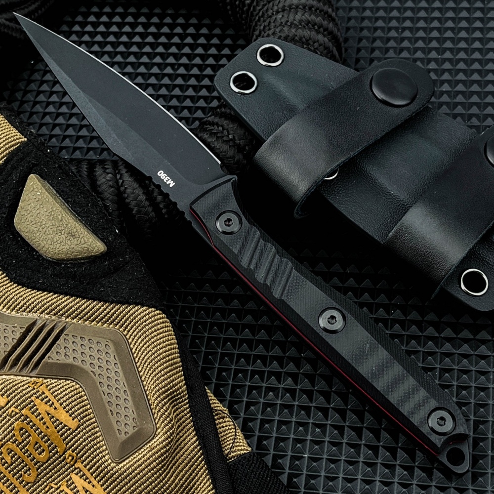 Survival Knife Full Tang - Dayanıklı 8Cr13Mov Sabit Bıçak EDC Kamp