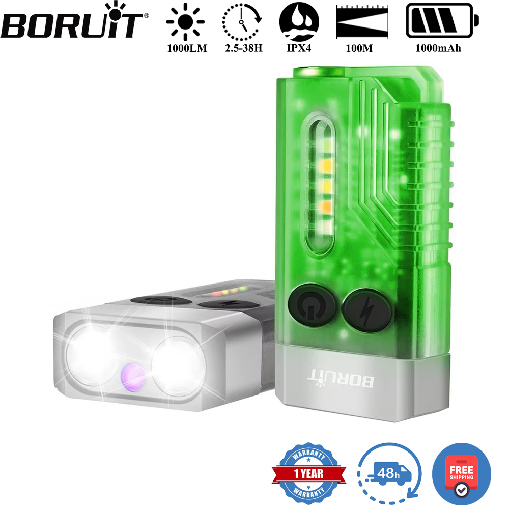 Outdoor Adventure Camp - BORUiT V10 Anahtarlık UV LED EDC