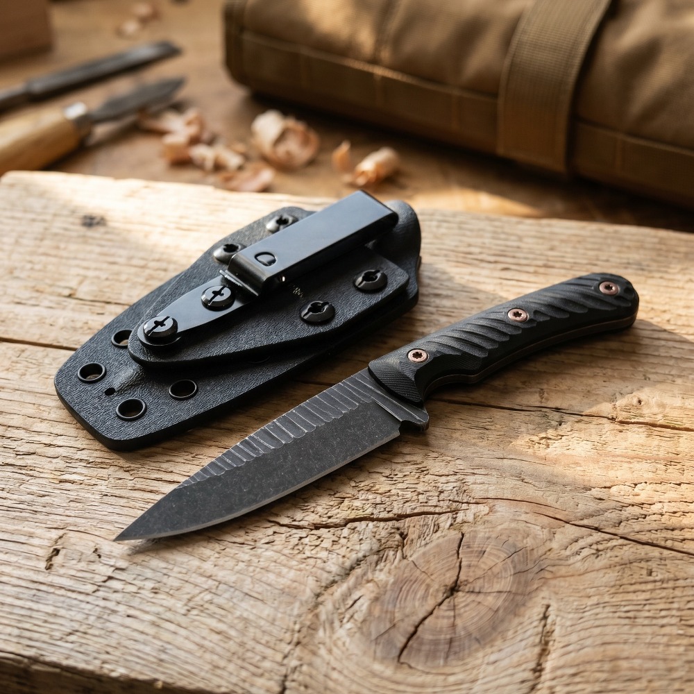 Tam Tang Bushcraft Bıçağı D2 Ç - Survival Knife Full Tang incelemesi ve fiyatı