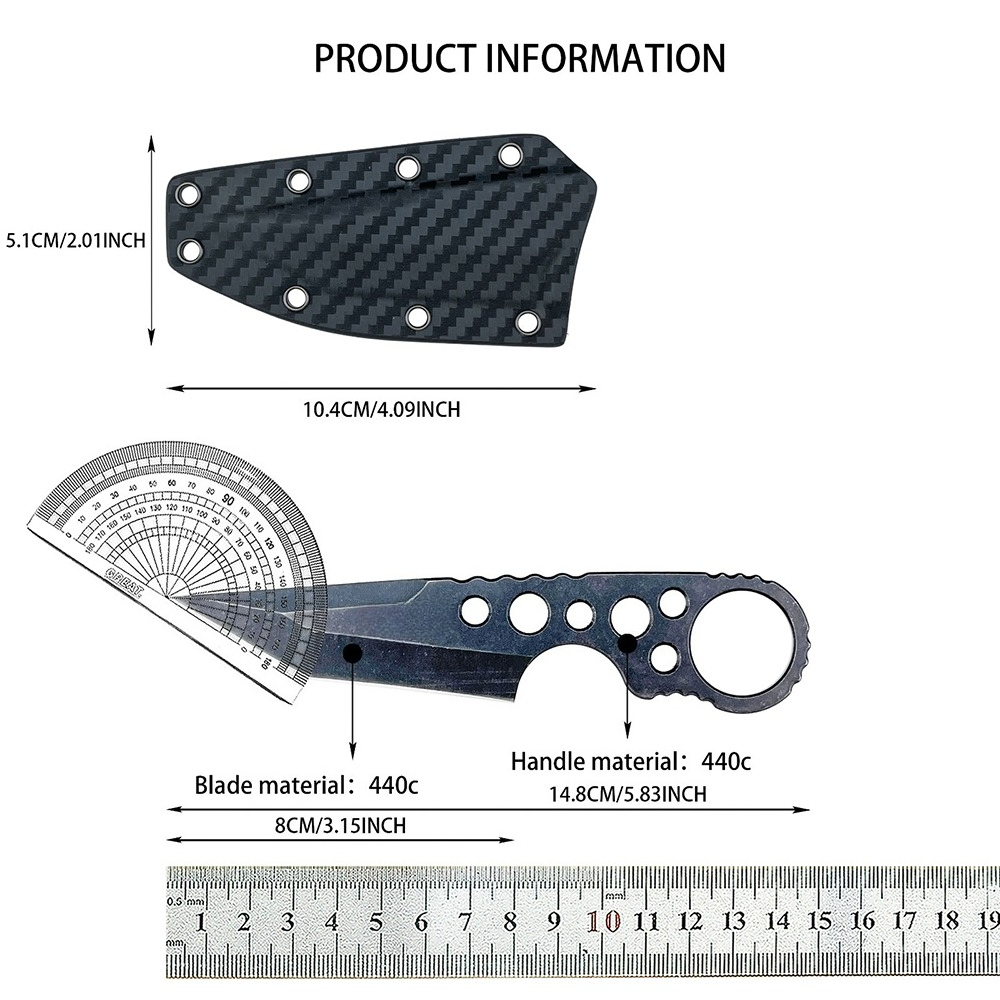 Full Tang Kompakt Tırmanış Sır - Survival Knife Full Tang incelemesi ve fiyatı