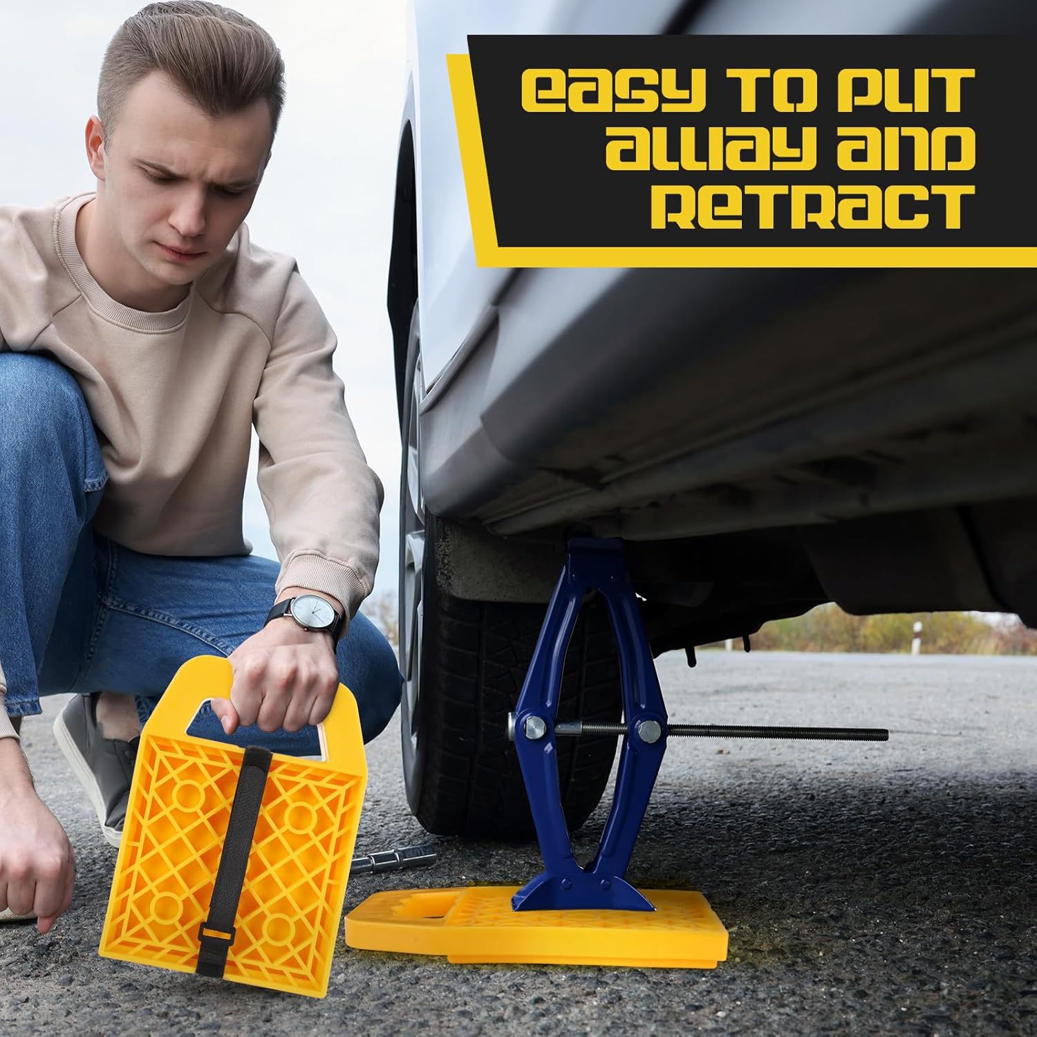 4 Adet Kamp Karavanı Tesviye B - Outdoor Adventurer incelemesi ve fiyatı