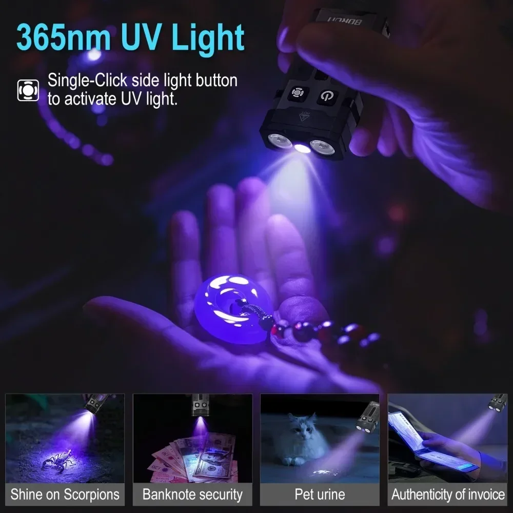 BORUiT EV20 1100LM EDC UV Anah - Outdoor Adventure Camp incelemesi ve fiyatı