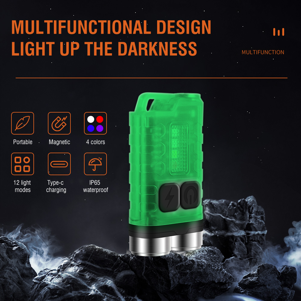 V3 EDC El Feneri Mini Anahtarl - Outdoor Adventure Camp incelemesi ve fiyatı