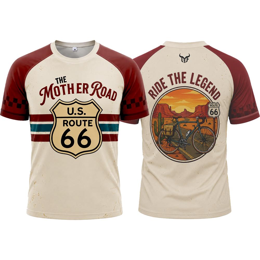 Route 66 Vintage Yolculuk Tişö - Outdoor Adventure Wear incelemesi ve fiyatı