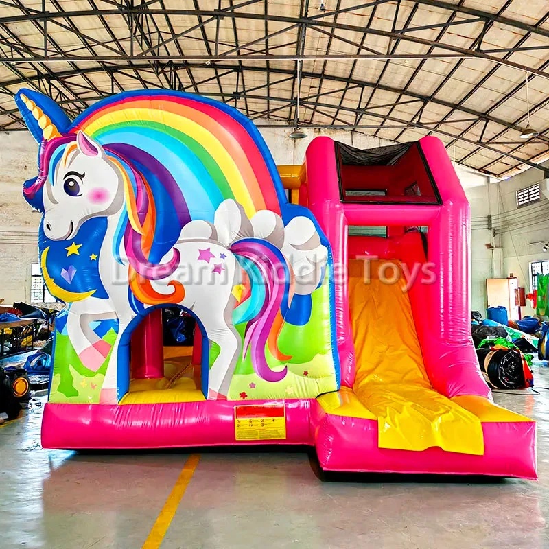 Unicorn Rainbow PVC Şişme Kale - Outdoor Adventure Kids Party incelemesi ve fiyatı