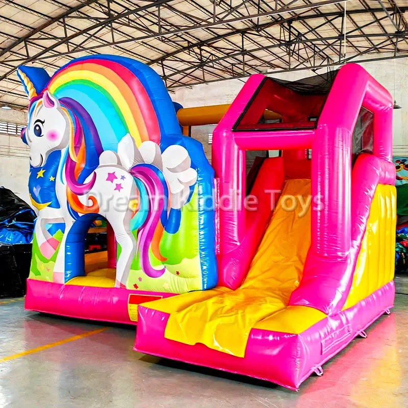 Unicorn Rainbow PVC Şişme Kale - Outdoor Adventure Kids Party incelemesi ve fiyatı