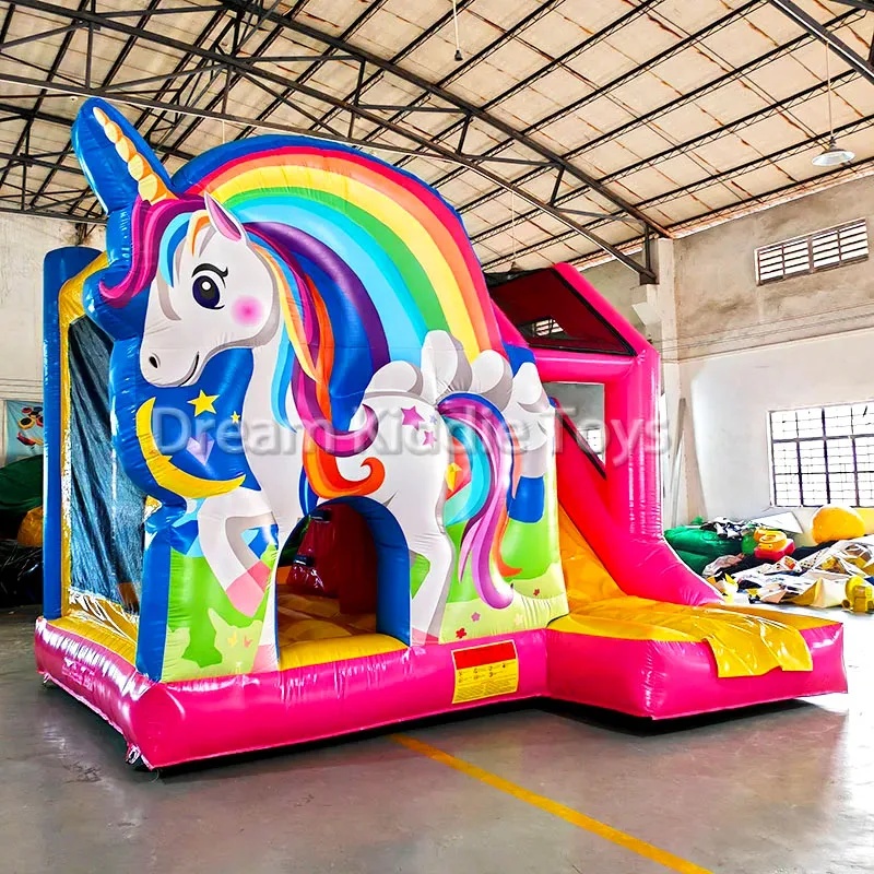 Unicorn Rainbow PVC Şişme Kale - Outdoor Adventure Kids Party incelemesi ve fiyatı
