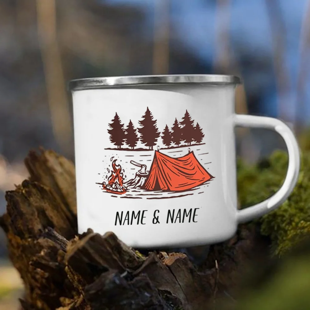 Camper, karavan baskılı, kamp  - Outdoor Adventure Names incelemesi ve fiyatı